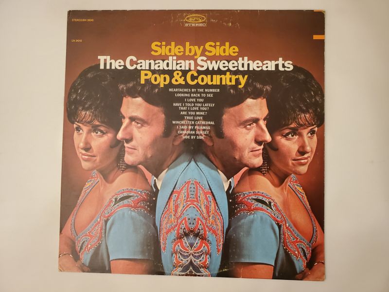 The Canadian Sweethearts Side by Side: Pop & Country vinyl record